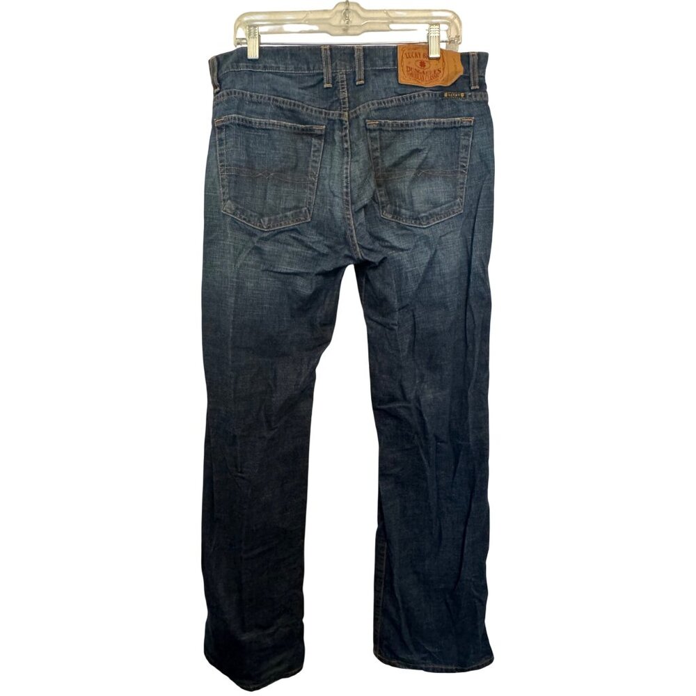 Lucky Brand Dungarees Mens Jeans Size 31 100% Cotton Denim Straight Fit